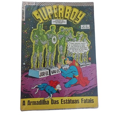 SUPERBOY Nº 21 - Ebal  ano 1968
