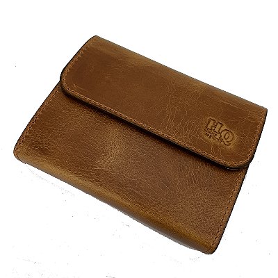 Capa Com 2 Jogos De Baralhos (pvc) - Couro Legítimo - Havana