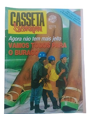 Casseta Sacanagem nº 28 - ano 1990