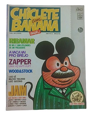 CHICLETE COM BANANA nº 17 ANO IV - FEV 89