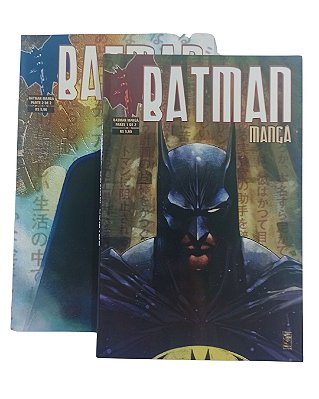 BATMAN MANGA - Edições encadernadas em duas partes- Ed Mithos
