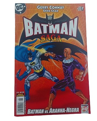 BATMAN SAGA Nº 06 - GERRY CONWAY - EDITORA OPERA GRAPHICA - EDIÇÃO ENCADERNADA