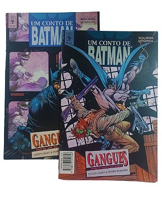 UM CONTO DE BATMAN - GANGUES - MINI SÉRIE- ED ABRIL