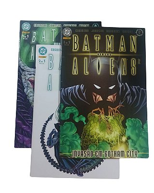 BATMAN VERSUS ALIENS - MINI SÉRIE- ED ABRIL