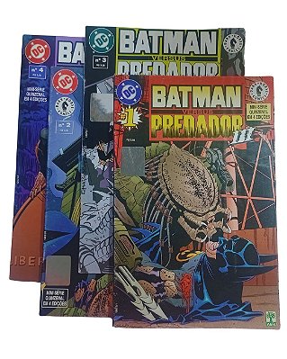 BATMAN VERSUS PREDADOR III  - MINI SÉRIE- ED  ABRIL