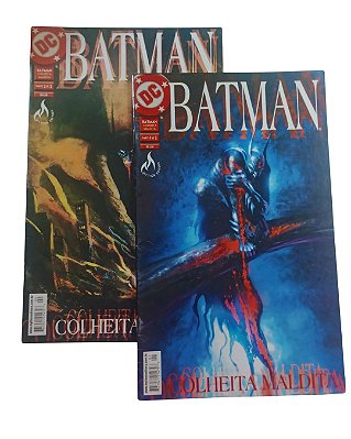 BATMAN - Colheita Maldita -  mini série em 2 partes - Ed Mythos
