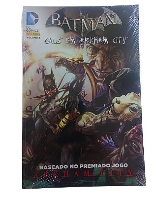 BATMAN - Caos em Arkham City -vol 2 - ED PANINI