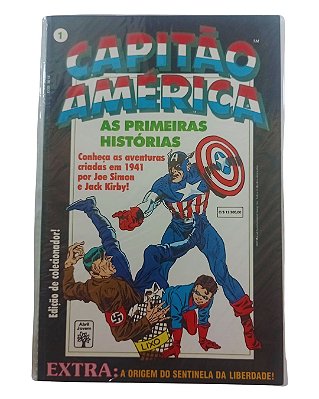 CAPITÃO AMERICA AS PRIMEIRAS HISTORIAS - Ed especial - Ed Abril