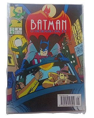 BATMAN O Desenho da TV nº 05 - Ed Abril