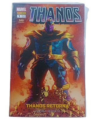 THANOS RETORNA 01 -  ED ENCADERNADA - PANINI