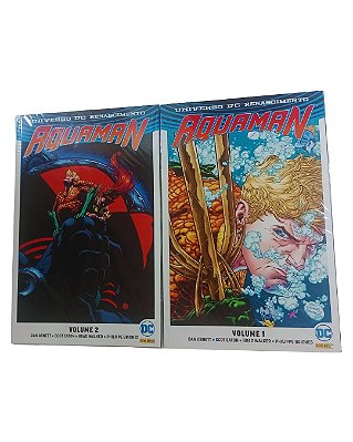 AQUAMAN vol 1 e 2 - Universo DC Renascimento-Panini