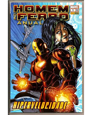 HOMEN DE FERRO ANUAL 01  - HIPERVELOCIDADE - ed Panini