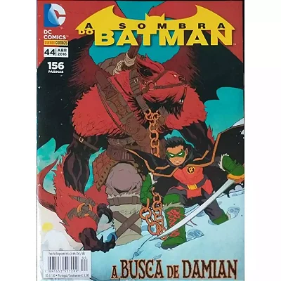 A Sombra do Batman nº 44 - 2ª série - Ed Panini