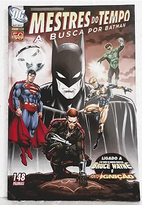 MESTRES DO TEMPO - A Busca por Batman - Ed Panini