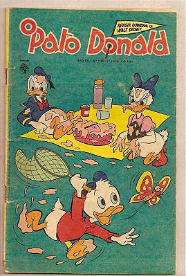 O PATO DONALD nº 1196 ano 1974 - Ed Abril