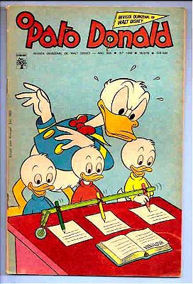 O PATO DONALD nº 1058 ano 1972 - Ed Abril