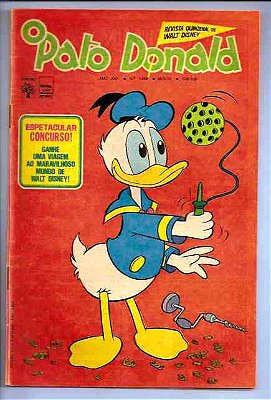 O PATO DONALD nº 1068 ano 1972 - Ed Abril