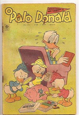 O PATO DONALD nº 820 ano 1967 - Ed Abril