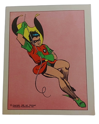 Cartão Postal Ed Ebal -  ROBIN ( antigo ) -  ano 1968