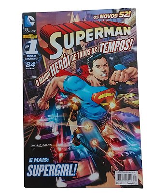 SUPERMAN nº 01 / Os Novos 52 -  Ed Panini