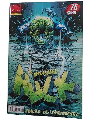 O INCRÍVEL HULK nº 01 -  Ed Panini