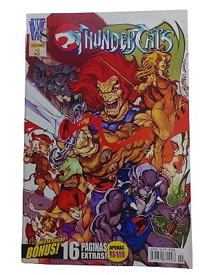 THUNDERCATS nº 01 - Ed Panini
