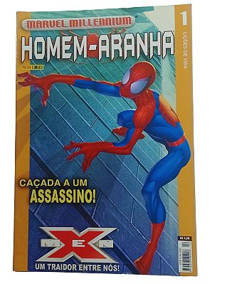 HOMEN ARANHA Nº 01 - MARVEL MILLENNIUM - EDITORA PANINI