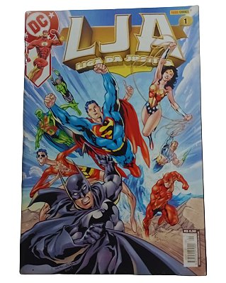 LJA LIGA DA JUSTIÇA Nº 01 - EDITORA PANINI