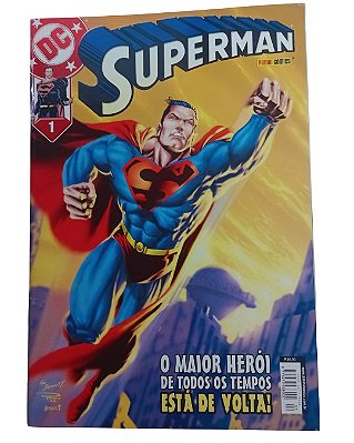 SUPERMAN Nº 01 - 1ª SÉRIE - EDITORA PANINI