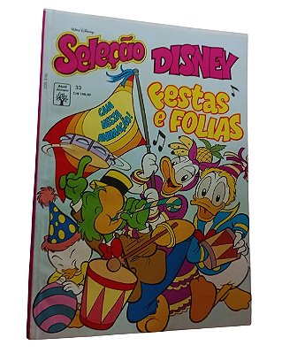 SELEÇÃO DISNEY 33 - FESTAS E FOLIAS - EDITORA ABRIL