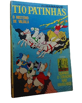 TIO PATINHAS Nº 54 - EDITORA ABRIL - ANO 1970 com figurinhas