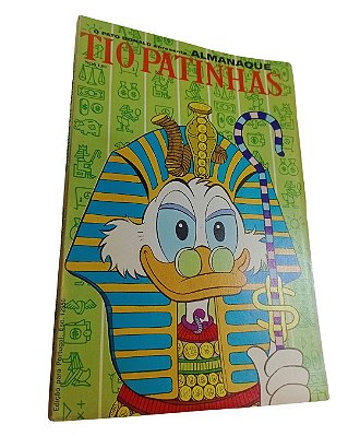 ALMANAQUE TIO PATINHAS Nº 48 - ANO 1969 - ED ABRIL com figurinhas