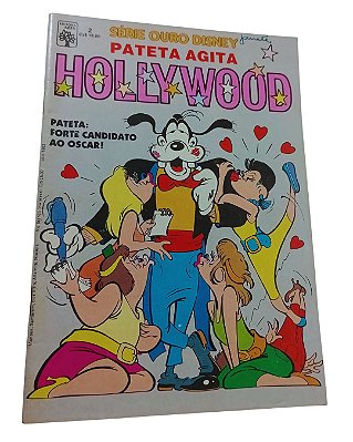 SERIE OURO DISNEY 02 - PATETA AGITA HOLLYWOOD - EDITORA ABRIL