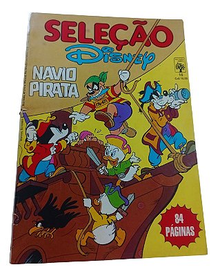 SELEÇÃO DISNEY Nº 10 -  NAVIO PIRATA - EDITORA ABRIL