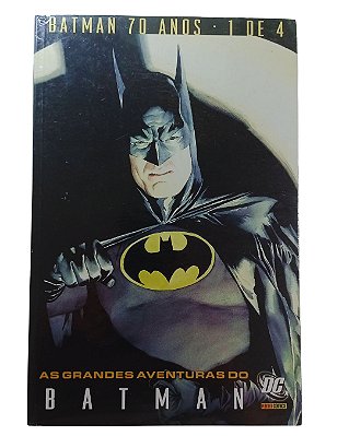 BATMAN 70 ANOS - 1 DE 4 - AS GRANDES AVENTURAS DO BATMAN - ED PANINI