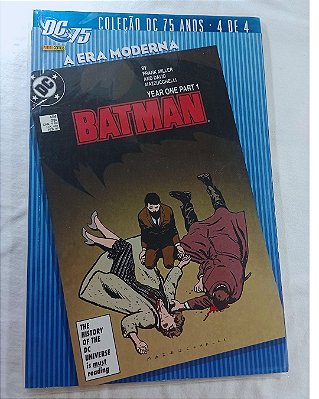 COLEÇÃO 75 ANOS BATMAN - A ERA MODERNA PARTE 4 - PANINI