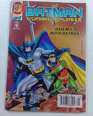 BATMAN VIGILANTES DE GOTHAM Nº 01 - Ed Abril
