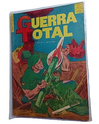 GUERRA TOTAL Nº 07 - EDITORA O CRUZEIRO - ANO 1969