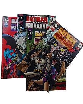 BATMAN VERSUS PREDADOR II - MINI SÉRIE- ED ABRIL