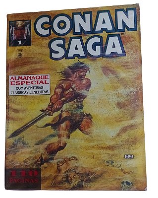 CONAN SAGA Nº 01 - EDITORA ABRIL