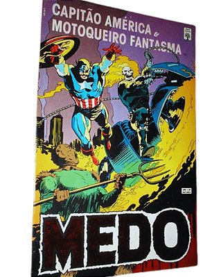 MEDO - CAPITÃO AMERICA & MOTOQUEIRO FANTASMA - ED ABRIL