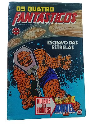 OS QUATRO FANTASTICOS Nº 10 - RGE