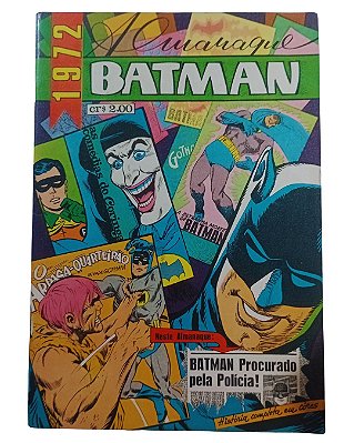 ALMANAQUE BATMAN 1972 - ED EBAL