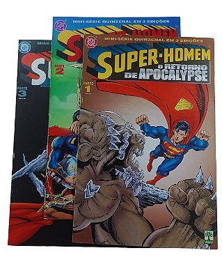 SUPER-HOMEN = O RETORNO DE APOCALYPSE - Mini serie