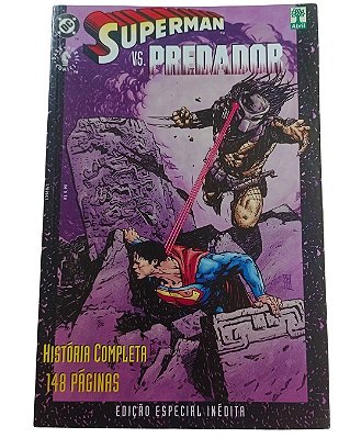 SUPERMAN VS PREDADOR - EDIÇÃO ENCADERNADA - ED ABRIL