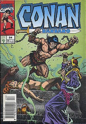 CONAN O BARBARO Nº 24 - Formatinho colorido - ED ABRIL