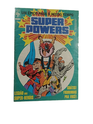 SUPER POWERS Nº 01 - EDITORA ABRIL / ANO 1986