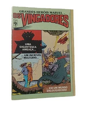 OS VINGADORES - GRANDES HEROIS MARVEL 17 - Editora Abril