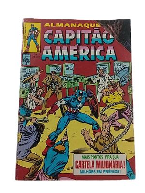 ALMANAQUE DO CAPITÃO AMERICA nº 54 - Editora Abril