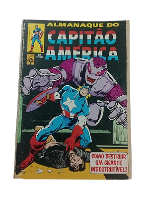 ALMANAQUE DO CAPITÃO AMERICA nº 67 - Editora Abril
